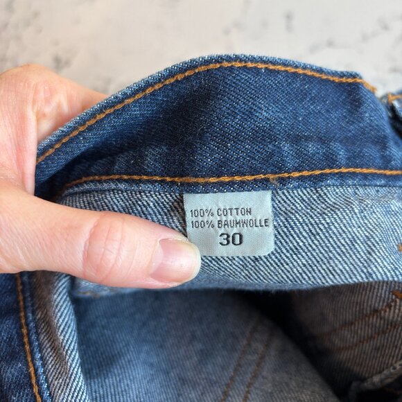 Vintage Blue Bell Wrangler low/mid rise bell bottom denim jeans - Picture 14 of 14